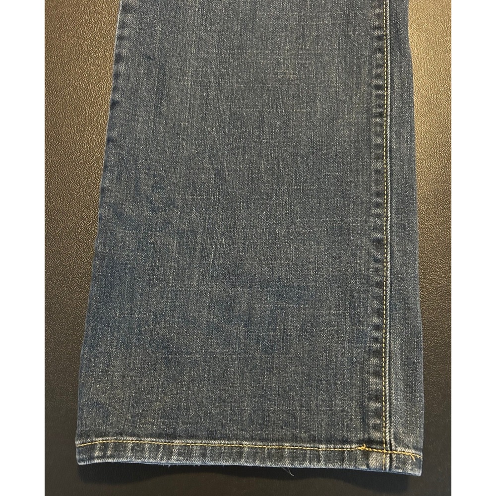 Simply Vera Vera Wang Dark Wash Bootcut Jeans Blue Mid Rise Size 14 1567 - Picture 7 of 11